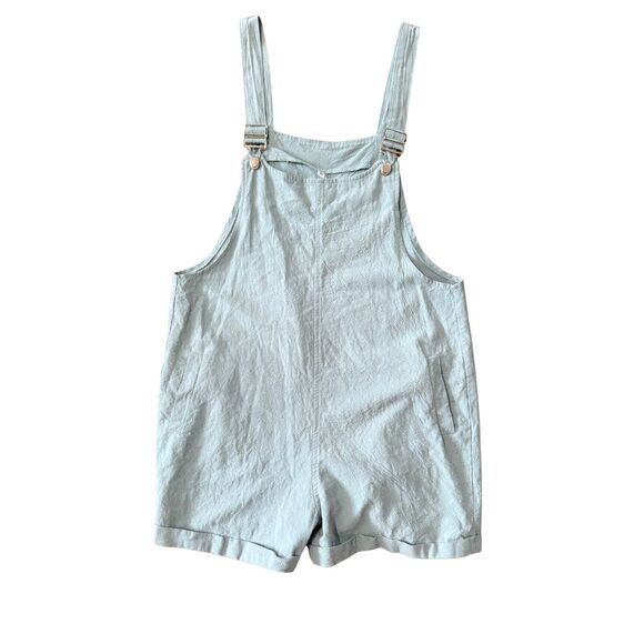 fashion Pants - Teal Overall Shorts Women's Size Medium